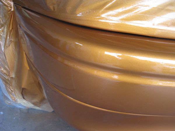 Bumper Resprayed ready for finishing